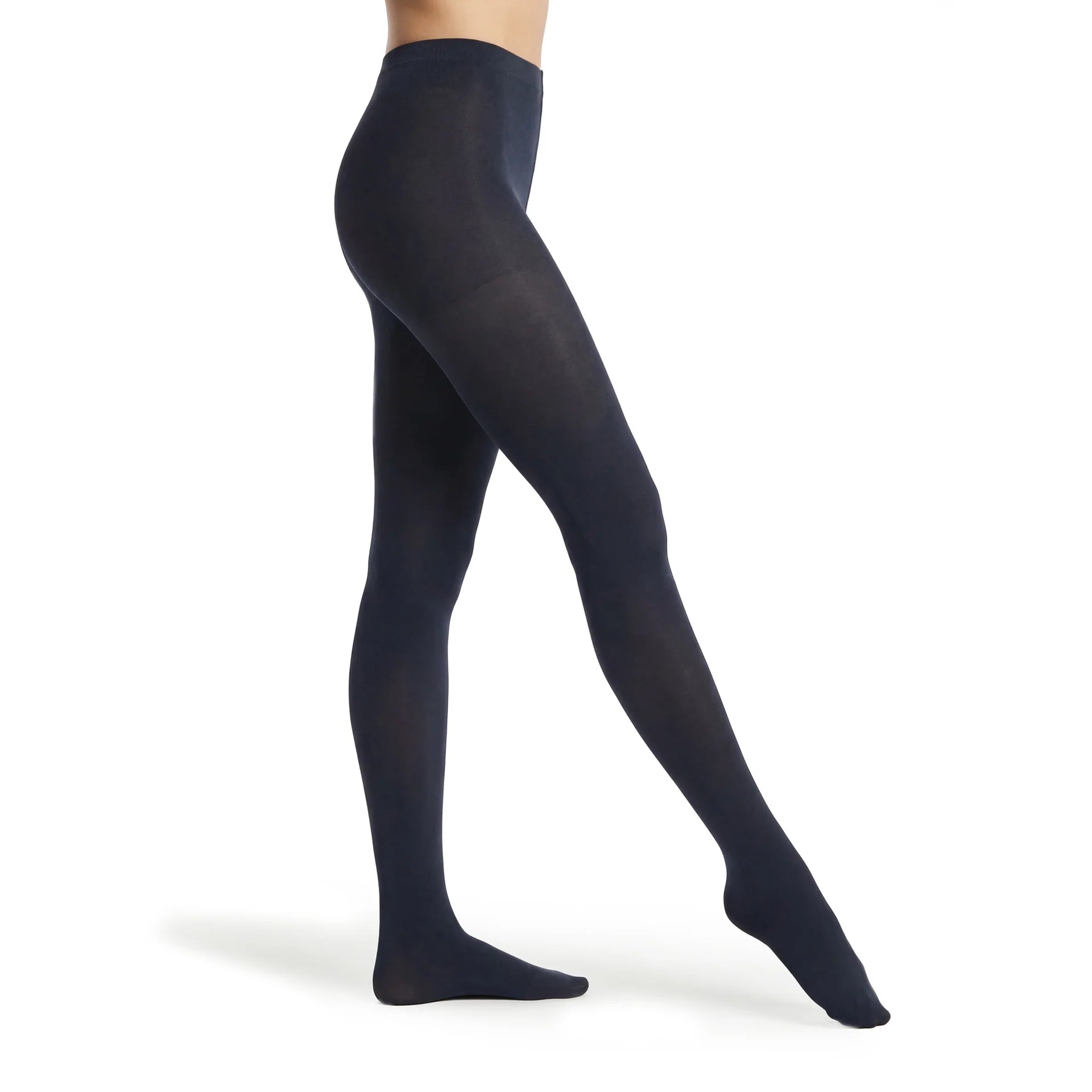 Essentials 50 DEN blickdichte Strumpfhose in Marineblau