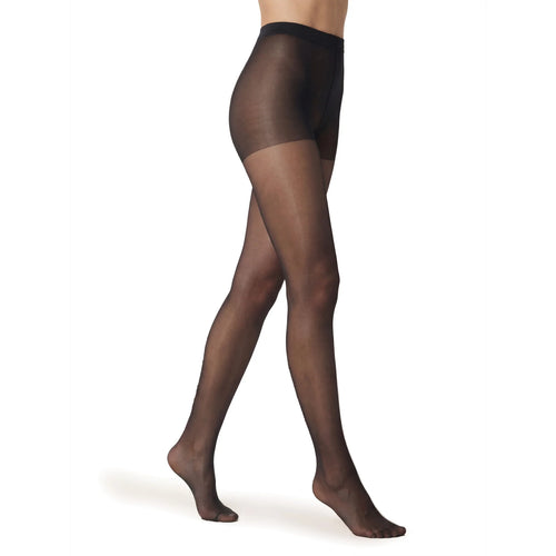 Essential Gloss 15 DEN transparente Strumpfhose in Schwarz
