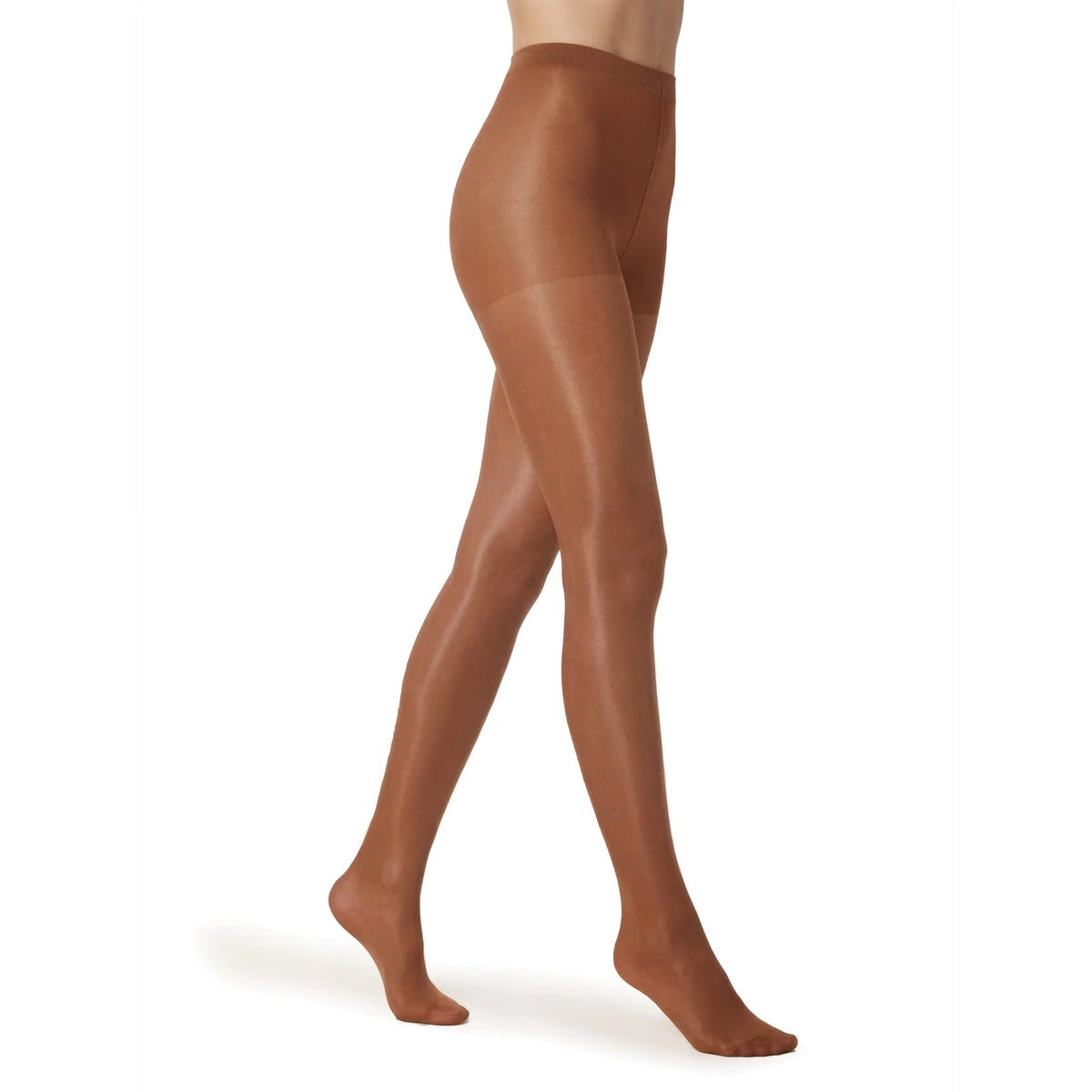 Essential Gloss 15 DEN transparente Strumpfhose in Kupfer