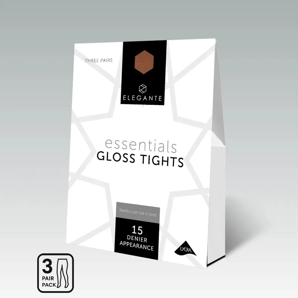 Essential Gloss 15 DEN Strumpfhose mit Glanzeffekt