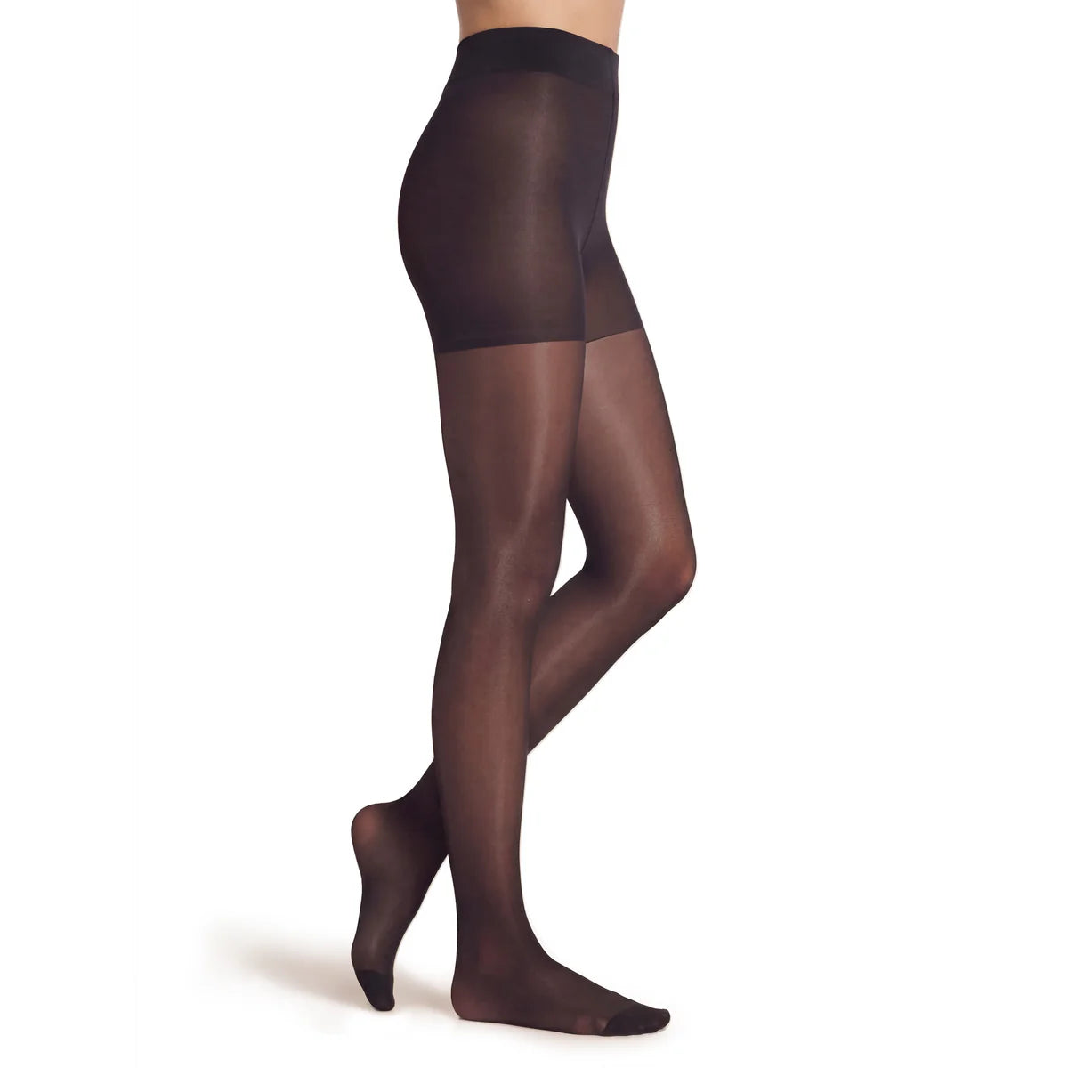 Ultimate Bodytoner 15 DEN figurformende Strumpfhose in Schwarz